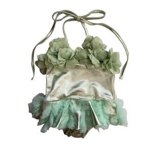 Dollcake Green Tutu Halter neck Size 00